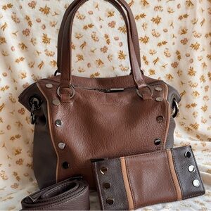 Hammitt Medium Daniel Satchel AND 110 North Wallet *Read*